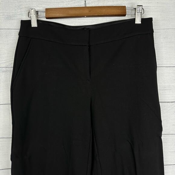 Eileen Fisher Womens size XS Wide Leg Crop Pant Black System Minimalist - Picture 3 of 8